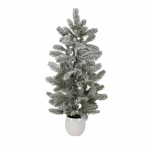 VERTUO Mini Christmas Snowy Tree 24 in.