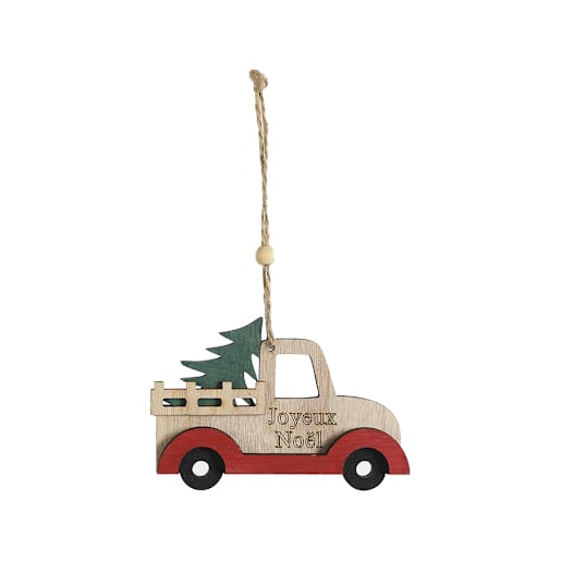 Vintage Truck Ornament 3 1/8 in.