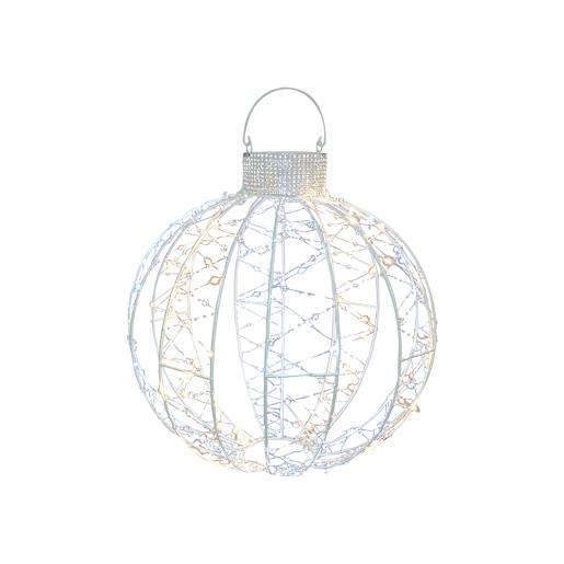Boule de Noël illuminée 15 3/8 po