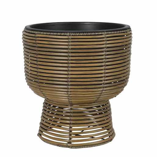 VERTUO PolyRattan Planter 13 3/8 in.