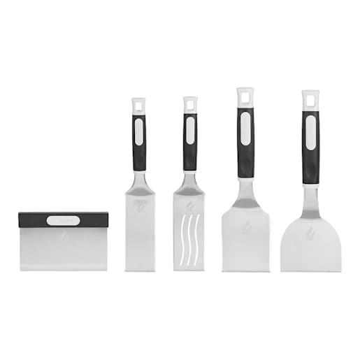 Set of 5 Griddle Tool Set