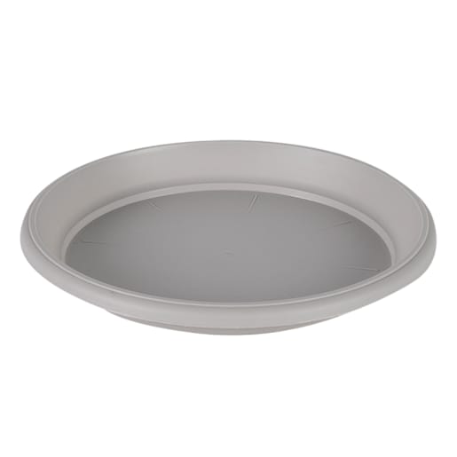 VERTUO Flower Pot Saucer 9 7/8 in. Greige