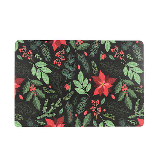 VERTUO Placemat Rectangular Poinsettias 17 3/4 in. x 11 3/4 in.