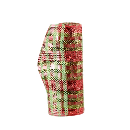 VERTUO Red and Green Mesh Roll 10 in. x 15 ft.