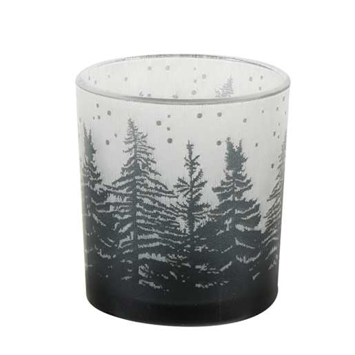 Bougeoir en verre 4 7/8 po VERTUO