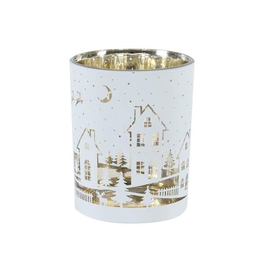 VERTUO Glass Candle Holder 3 7/8 in.
