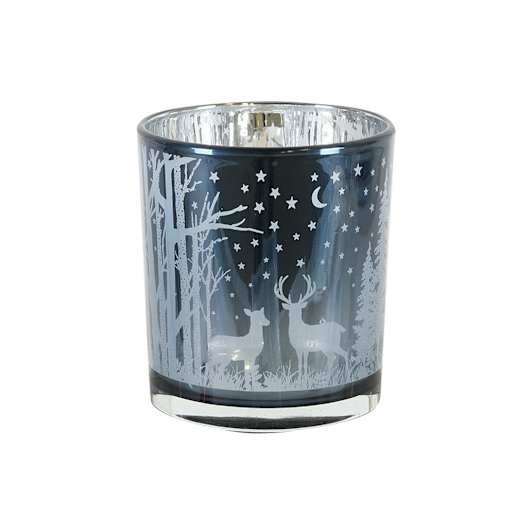 Bougeoir en verre 3 7/8 po VERTUO