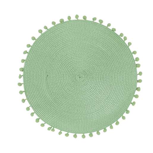 Napperon rond vert 15 po VERTUO