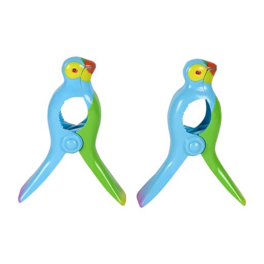 Beach Towel Clips Perrots Pkg/2