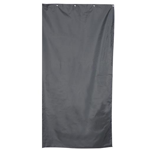Rideaux gris pour abri soleil Olden 10 pi x 10 pi