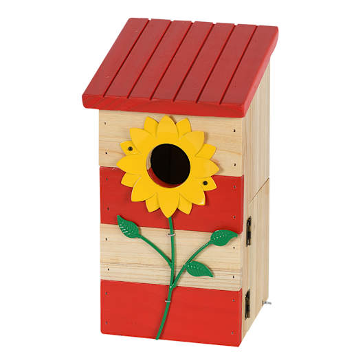 Sunflower Birdhouse 10 1/4 in.