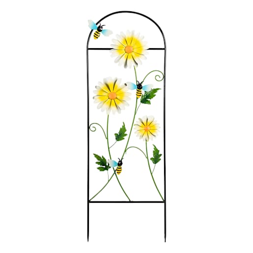 VERTUO Decorative Daisies Trellis