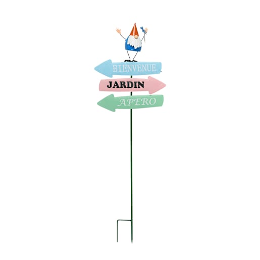 VERTUO Bienvenue, Jardin and Apero Decorative Sign 38 3/8 in.