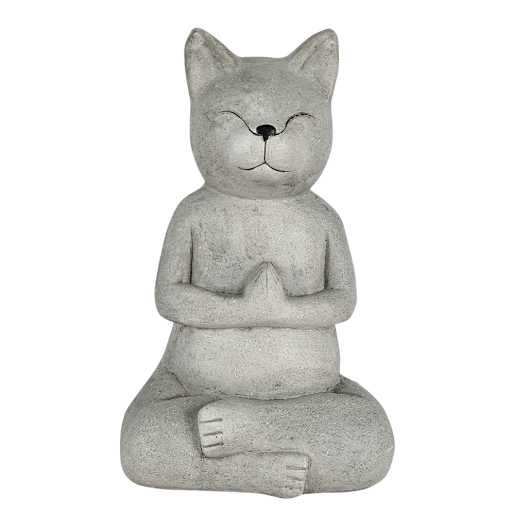 VERTUO Decorative Garden Cat 17 3/4 in.