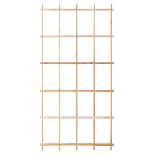 Treillis décoratif en cèdre naturel 28 po x 58 po