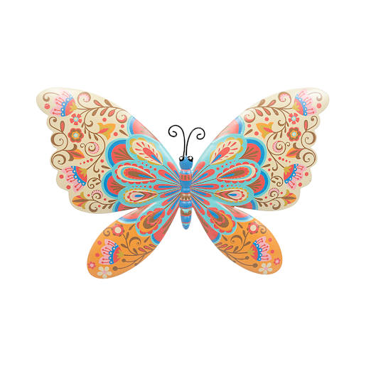 Décoration murale Papillon 9 7/8 po VERTUO