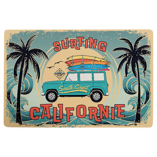 Napperon rectangulaire Californie 17 3/4 po x 11 3/4 po VERTUO
