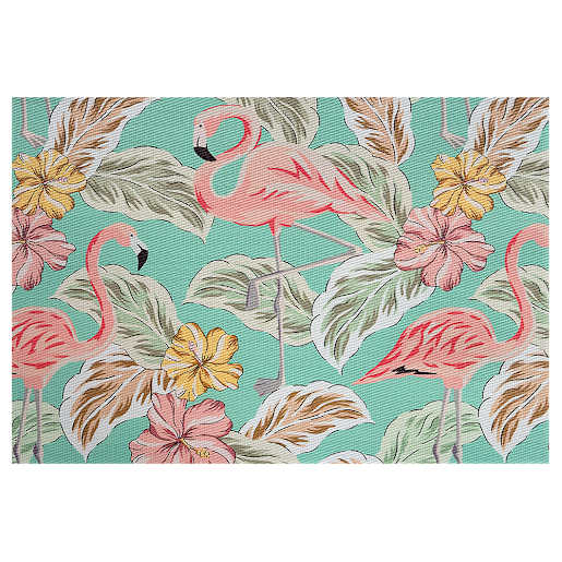 Napperon rectangulaire flamants roses 17 3/4 po x 13 po VERTUO