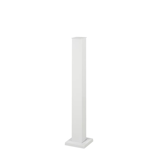 Pillar Aluminum Mounting Post White 36 in. x 2 1/2 in.