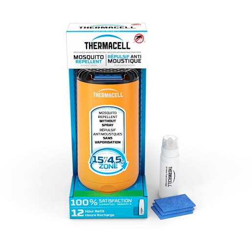 Thermacell Mosquito Area Repellent Patio Shield Citrus Yellow