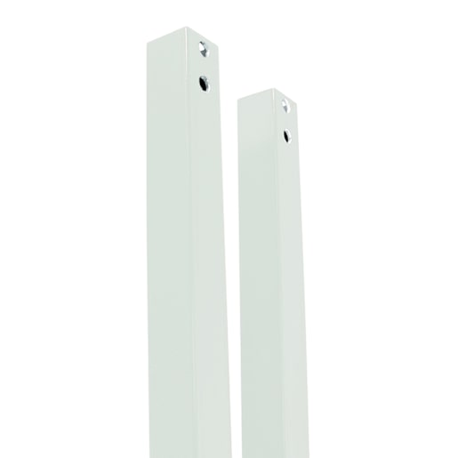 Pillar Baluster Attachments 36 in. White Pkg/2