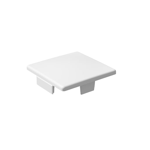 Pillar Plastic Railing Post Cap White 2 1/2 in.