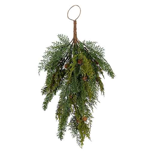 VERTUO Christmas Teardrop Wreath 26 3/4 in.