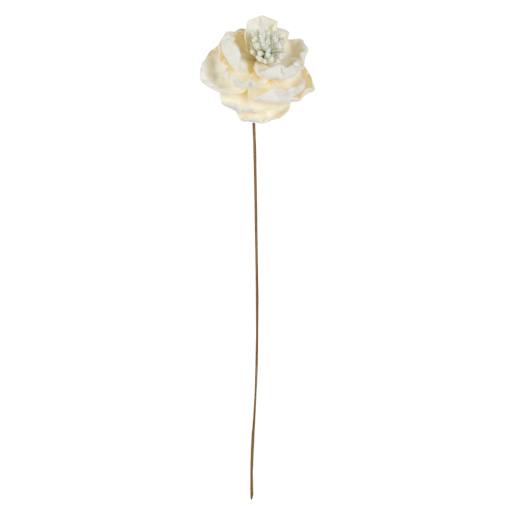 Pic décoratif fleur blanche 25 1/2 po VERTUO