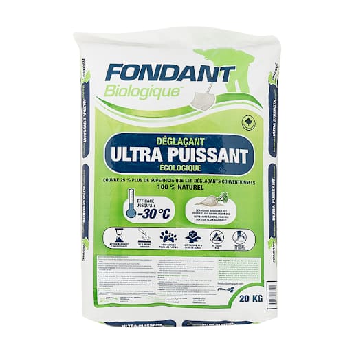 Déglaçant biologique pour le béton -30°C, 20 kg