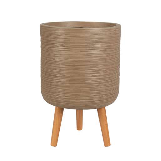 VERTUO Standing Pot Cover 11 3/4 in. Beige