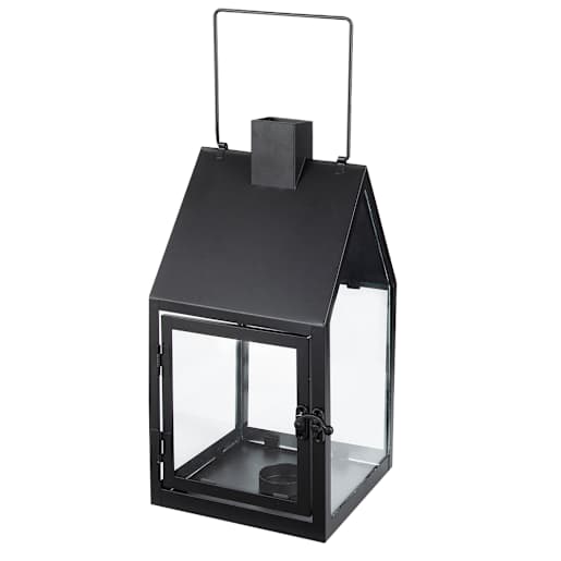 Lanterne décorative noire