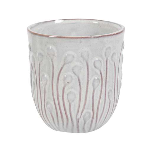 Cache-pot blanc antique 5 3/8 po VERTUO