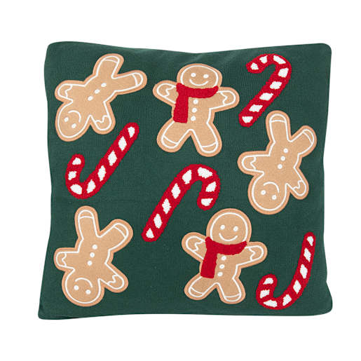 Coussin pain d'épices 17 3/4 po x 17 3/4 po VERTUO