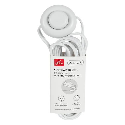 Rallonge électrique d'intérieur avec interrupteur 2,7 m
