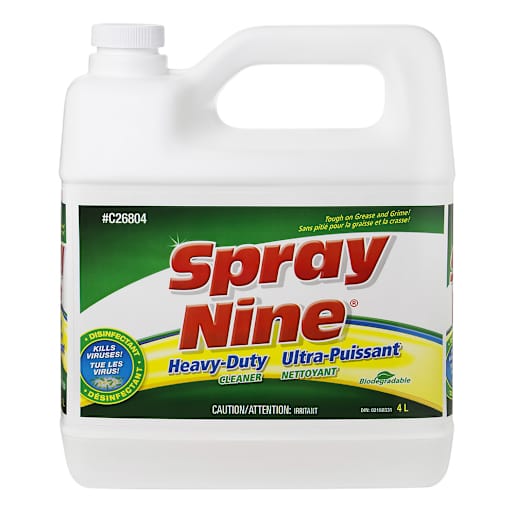 Nettoyant/désinfectant Spray Nine 4 L