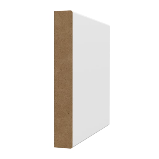 Rectangular Wood Fibre Baseboard 1/2 in. x 4 in. x 8 in.