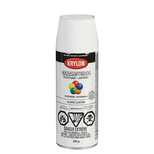 Colormaxx White Gloss Paint & Primer 340 g