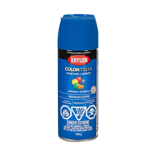 Colormaxx Paint & Primer Gloss True Blue 340 g