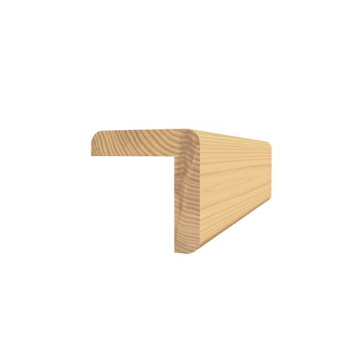 Clear Jointed Pine Exterior Corner 1 1/16 in. x 1 1/16 in. x 8 ft.