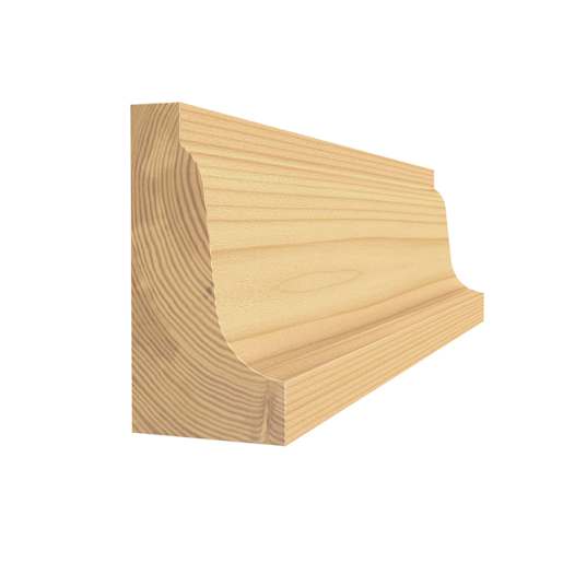 Clear Jointed Pine Panel Moulding 9/16 in. x 1 1/8 in. x 8 ft.