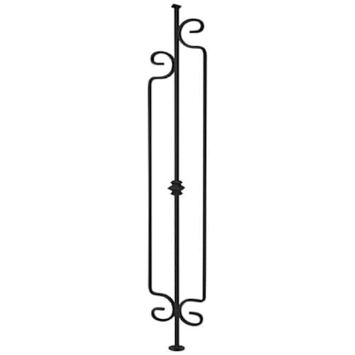 Wrought Iron Railing panel