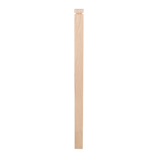 Contemporary Oak Half Post