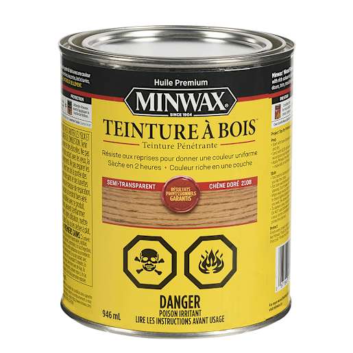 Golden Oak Oil-Based Wood Stain- 946 ml
