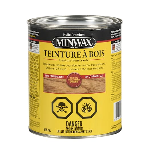 Ipswich Pine Oil-Based Wood Stain - 946 ml