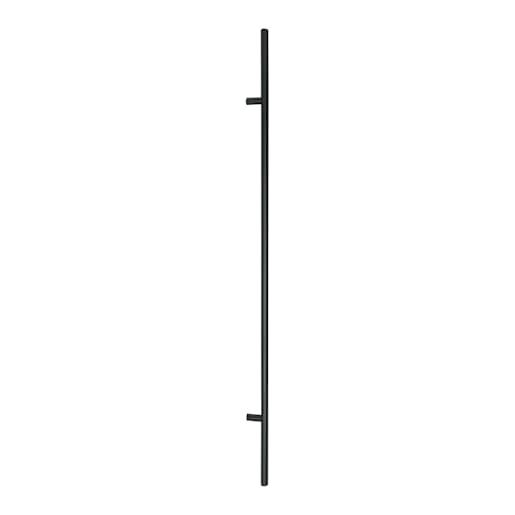 Poignée noire pour porte coulissante 39 1/4 po