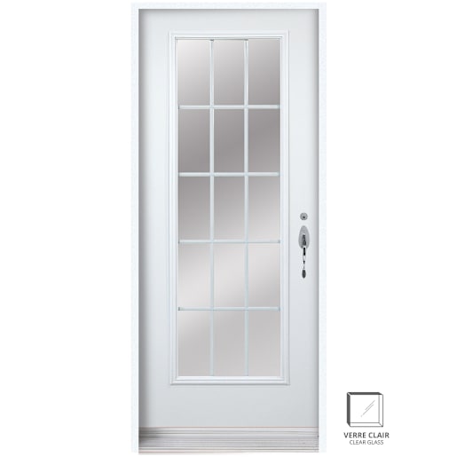 A14 Steel Door 34 in. LH