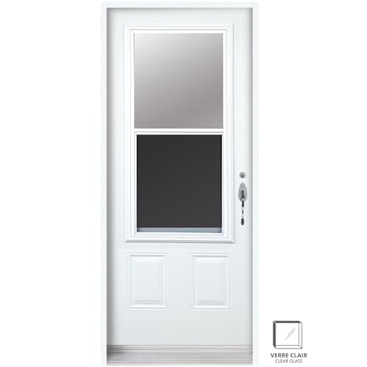 D03 Steel Door 34 in. LH