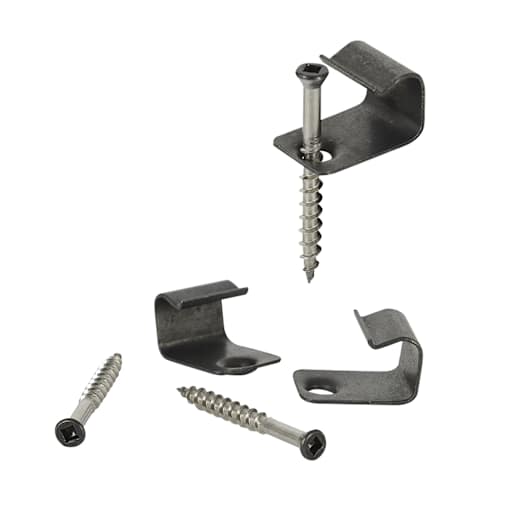 Trex Grooved-Edge Boards Start/End Clips Pkg/36