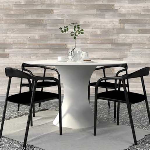 White Steel Ôthentik Wall Cladding