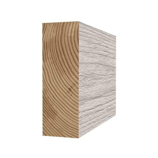 White Steel Ôthentik Wall Cladding Moulding 8 ft.